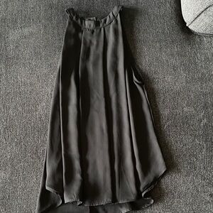 High-Necked Black Sleeveless Women's Top- Size S US